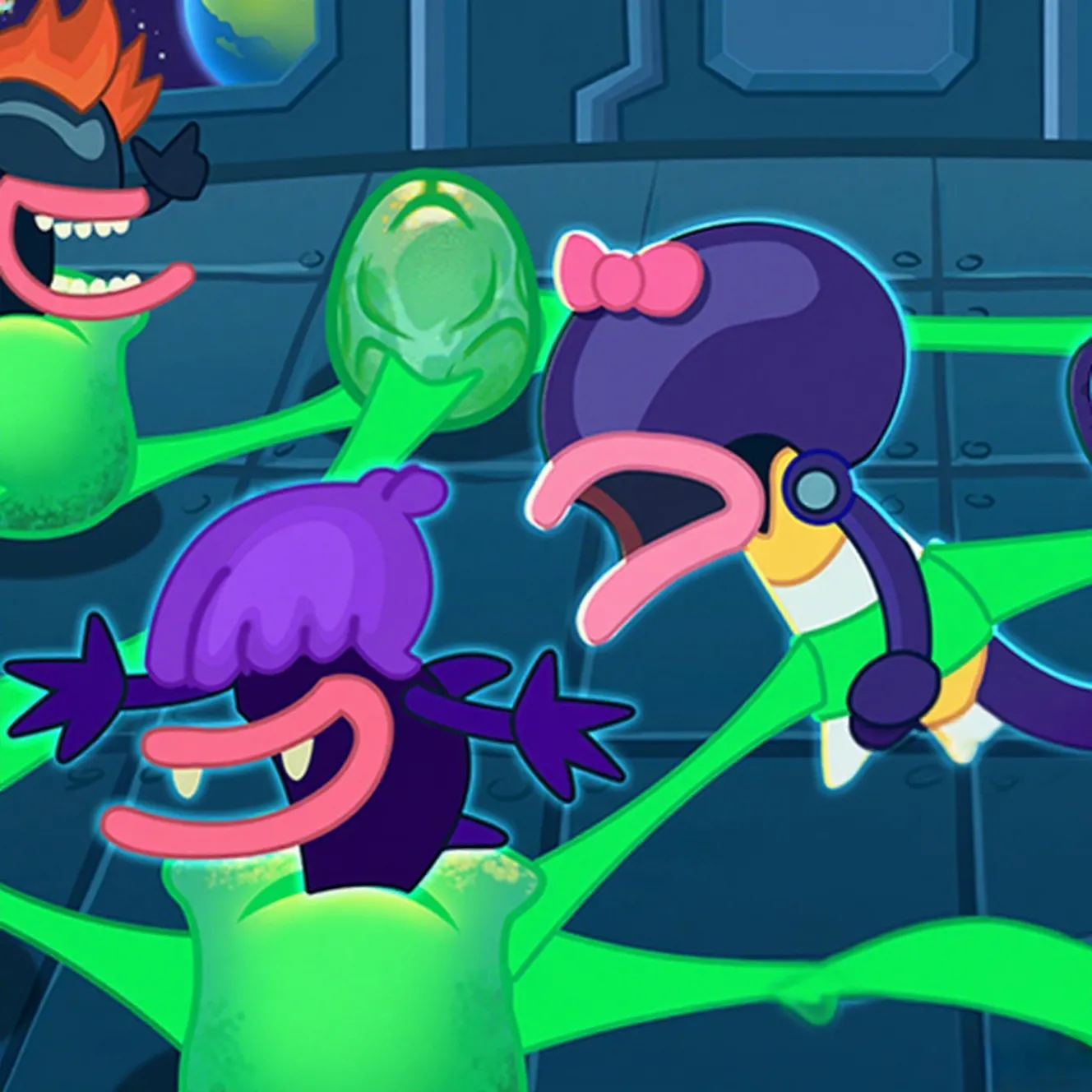 Jardim Infantil Alien