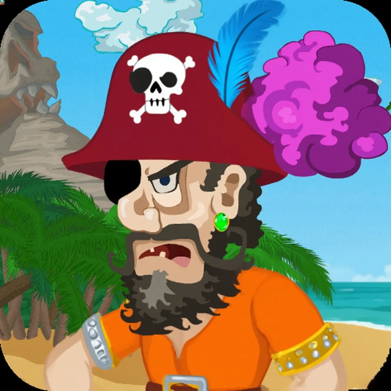 ブラックビアードの島  